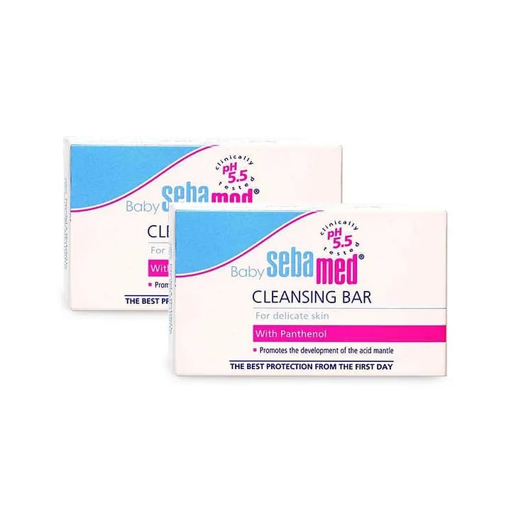 Sebamed - Baby Cleansing Bar 100 Gm (Pack of 2)