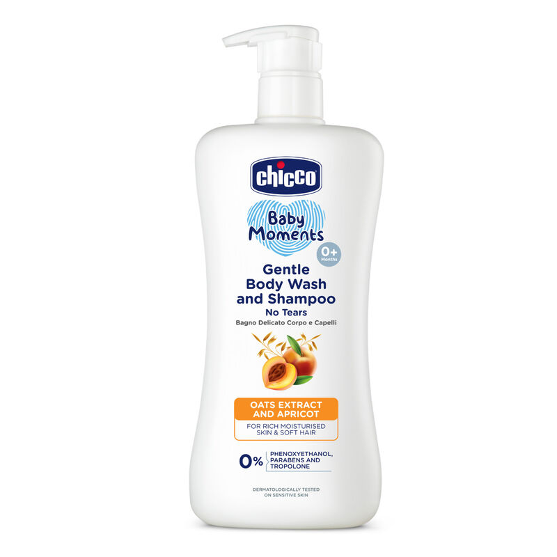 Chicco Gentle Body Wash And Shampoo (500ml)